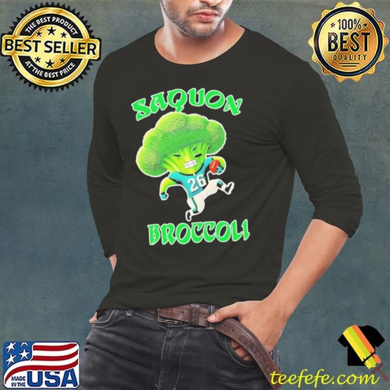 Saquon Barkley Saquon Broccoli Philadelphia Eagles Long Sleeve Tee