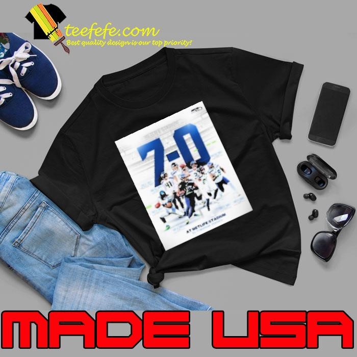 Seattle Seahawks 7 0 At Metlife Stadium In Franchise History Shirt