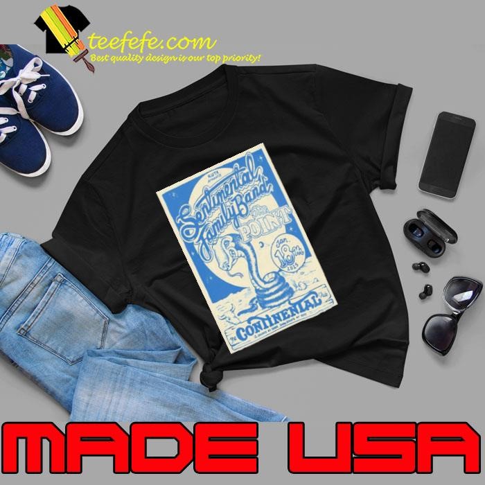 Sentimental Family Band January 2025 Austin TX Commemorative Shirt
