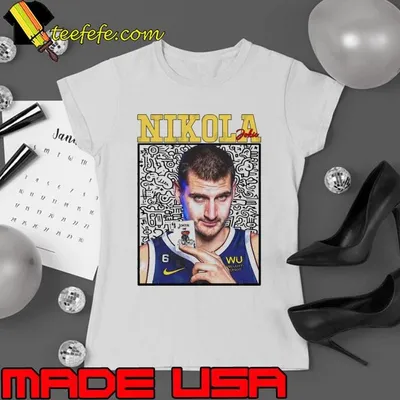 Serbian professional basketball Denver Nuggets nikola jokic T-Shirt