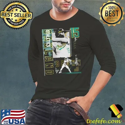 Seth Brown American professional baseball outfielder Poster Athletics T-Shirt