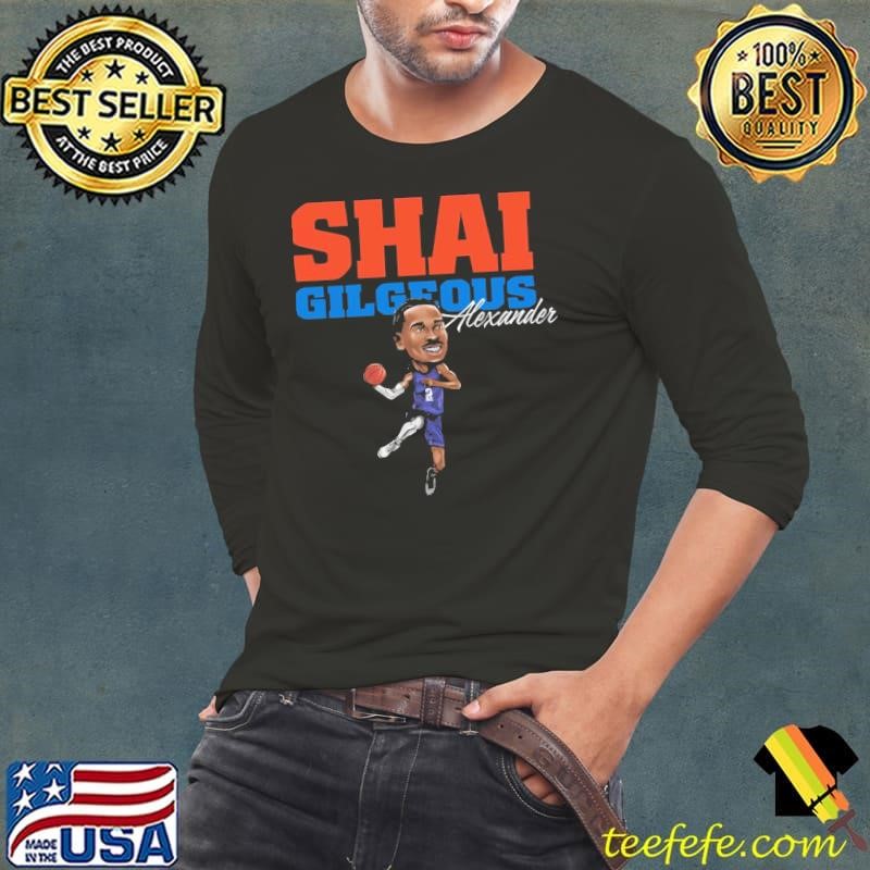 Shai Gilgeous-Alexander Canadian professional basketball Oklahoma City Thunder T-Shirt