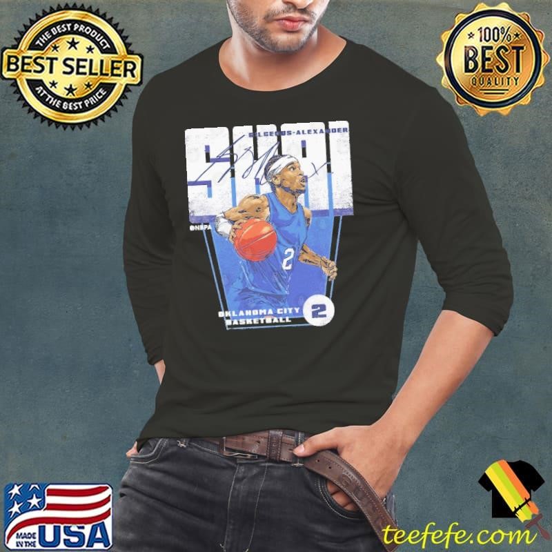 Shai Gilgeous-Alexander Oklahoma City Premiere Long Sleeve Tee