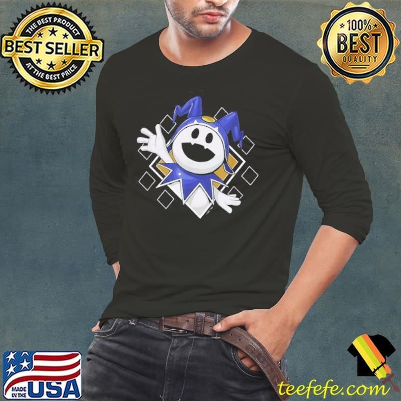 Shin Megami Tensei V Vengeance Jack Frost Diamond Atlus Long Sleeve Tee