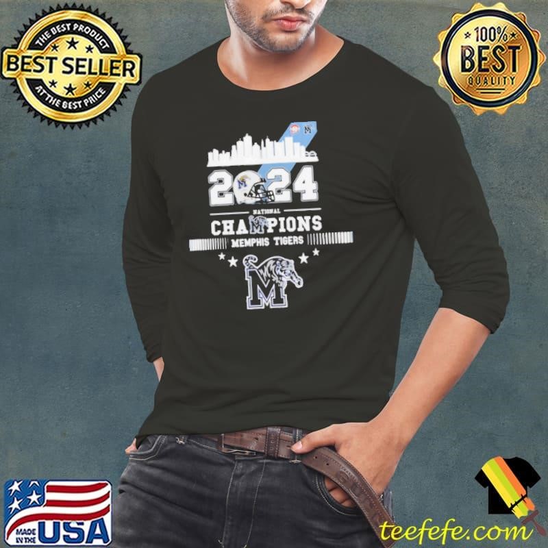 Skyline 2024 National Champions Memphis Tigers Long Sleeve Tee