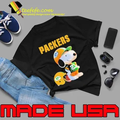 Snoopy Joe Cool Green Bay Packers shirt