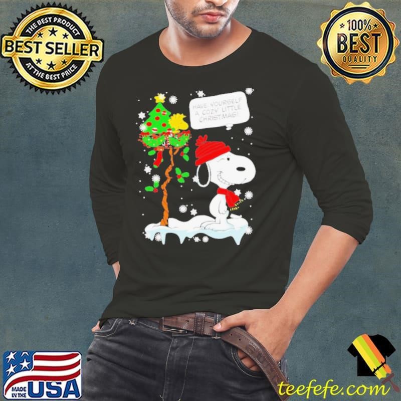 Snoopy have yourself a cozy little Christmas Long Sleeve Tee
