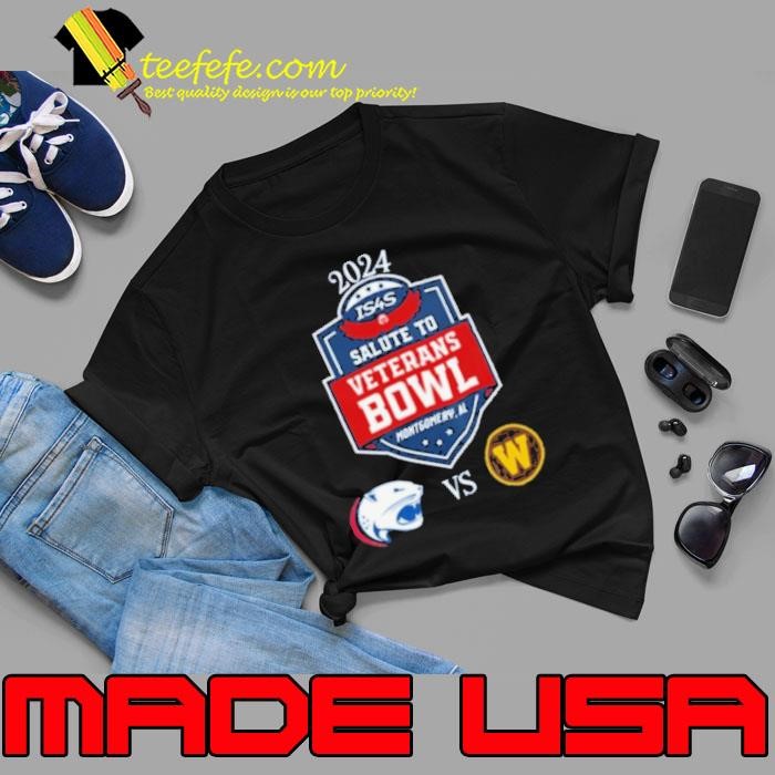 South Alabama Jaguars vs. Western Michigan Broncos 2024 IS4S Salute to Veterans Bowl Unisex