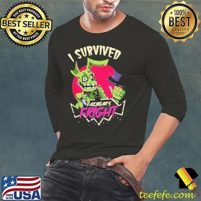 Spring Trap I Survived Fazbear’s Fright Five Nights At Freddy’s Shirt