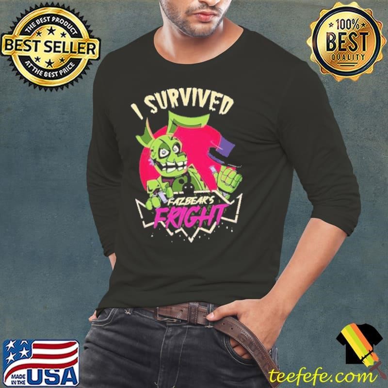 Spring Trap I Survived Fazbear’s Fright Five Nights At Freddy’s Shirt