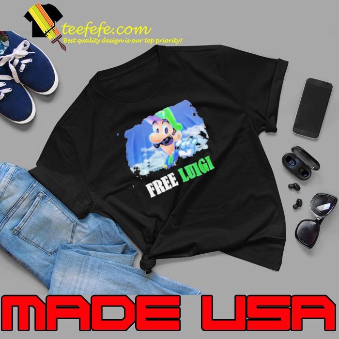 Super Mario Free Luigi Mangione Sky Unisex