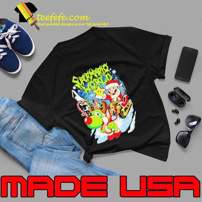 Super Santa Super Mario World christmas Unisex