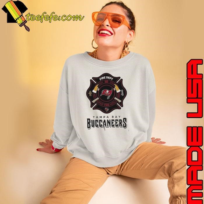 Tampa Bay Buccaneers Firefighter Appreciation logo Sweatshirt