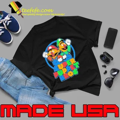 Teefury Super Puppet Bros Game Shirt
