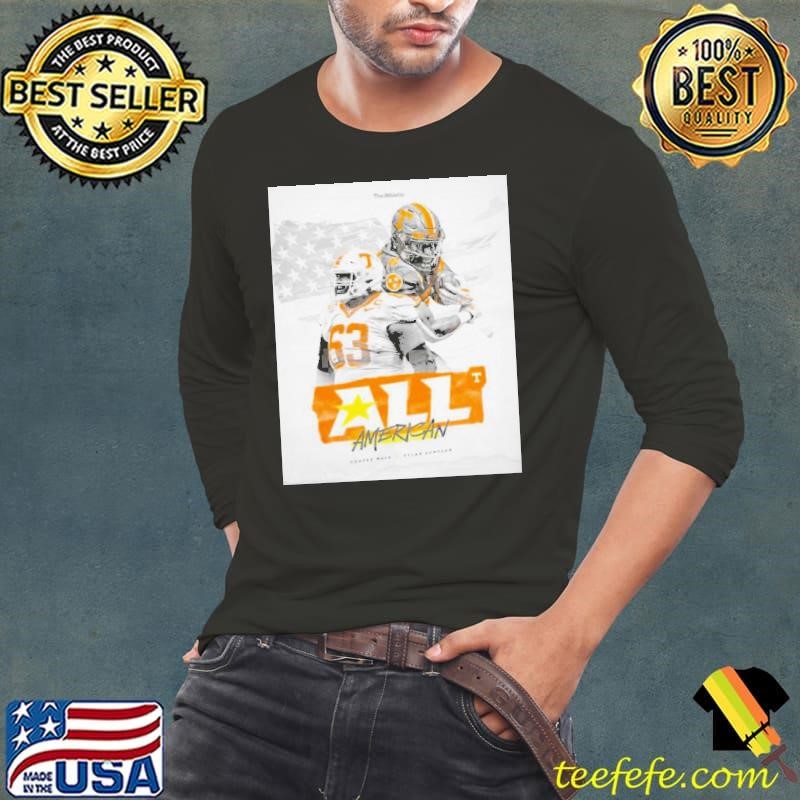 Tennessee Vols The Athletic All-America team honors For Cooper Mays And Dylan Sampson 2024 Poster Long Sleeve Tee