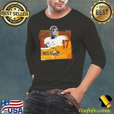 Terry Mclaurin American professional football wide receiver Poster Commanders T-Shirt