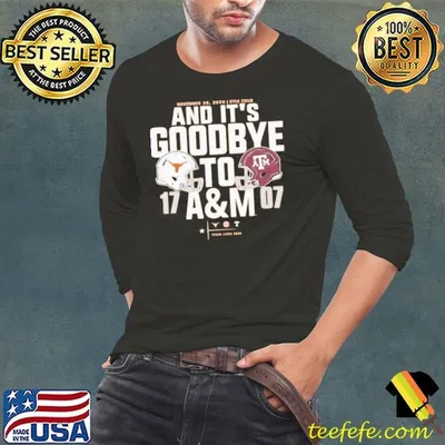 Texas Longhorns vs. Texas A&M Aggies Nov 30-2024 Lone Star Showdown Score 17-7 shirt