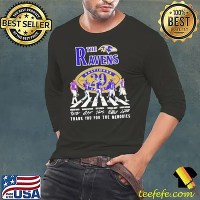 The Baltimore Ravens 29th Anniversary 1996 2025 thank you signature shirt