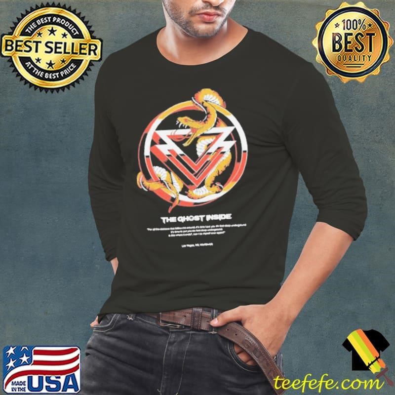The Ghost Inside Symbol Snake Las Vegas NV Worldwide Long Sleeve Tee