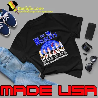 The Kentucky Wildcats Abbey Road 122 years The Legends 1903 2025 thank you for the memories signatures Shirt
