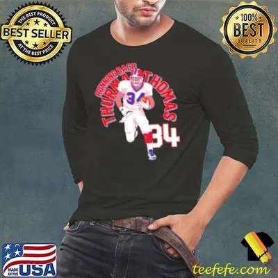 Thurman Thomas Buffalo Bills NFL football name ARC vintage Shirt
