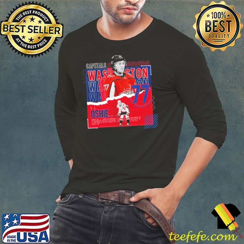 Tj Oshie widely considered a shootout specialist Capitals Long Sleeve Tee