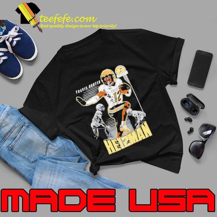 Travis Hunter Heisman Winner Colorado Buffaloes cartoon shirt