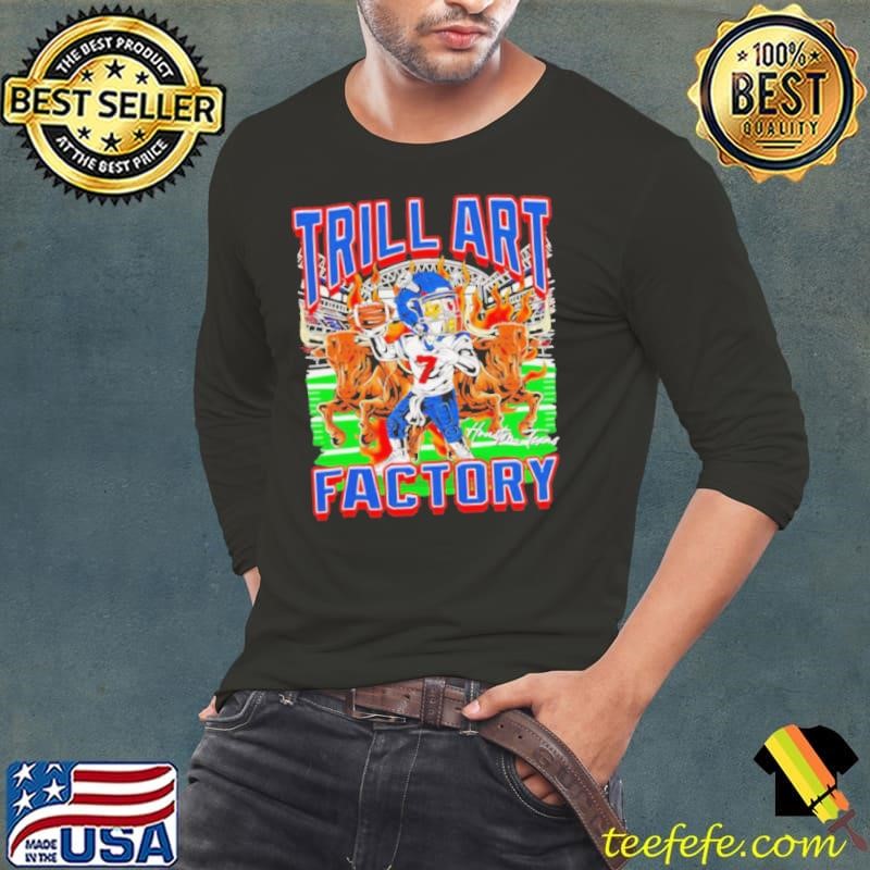 Trill art factory Houston Texans football shirt