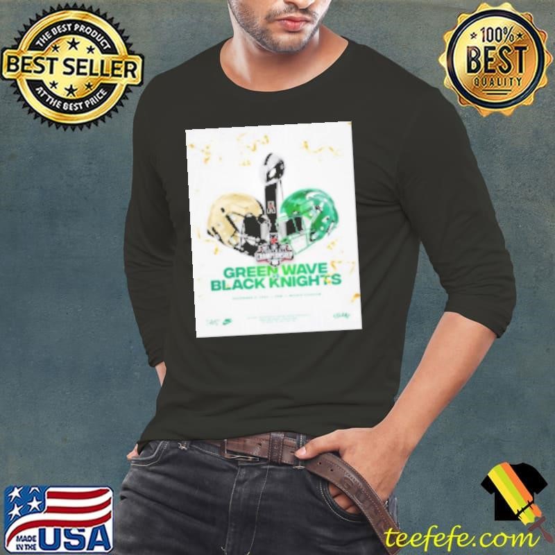 Tulane Green Wave vs. Army Black Knights Football Championship December 6 2024 Michie Stadium New Orleans Louisiana Shirt