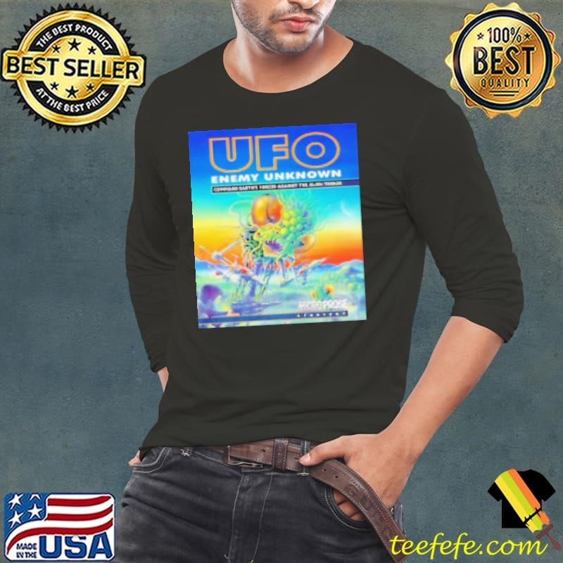 UFO enemy unknown command earth's forces against the alien terror Long Sleeve Tee
