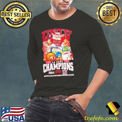 UNLV Rebels LA Bowl Champs 2024 Beat California Golden Shirt