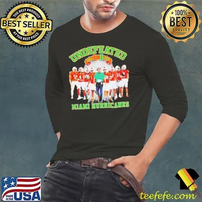 Undefeated Miami Hurricanes 2024 2025 perfect season signature shirt