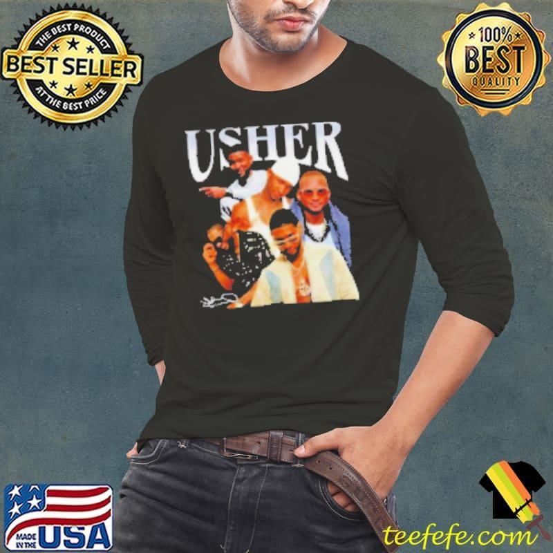 Usher Signatures 90S Vintage Long Sleeve Tee