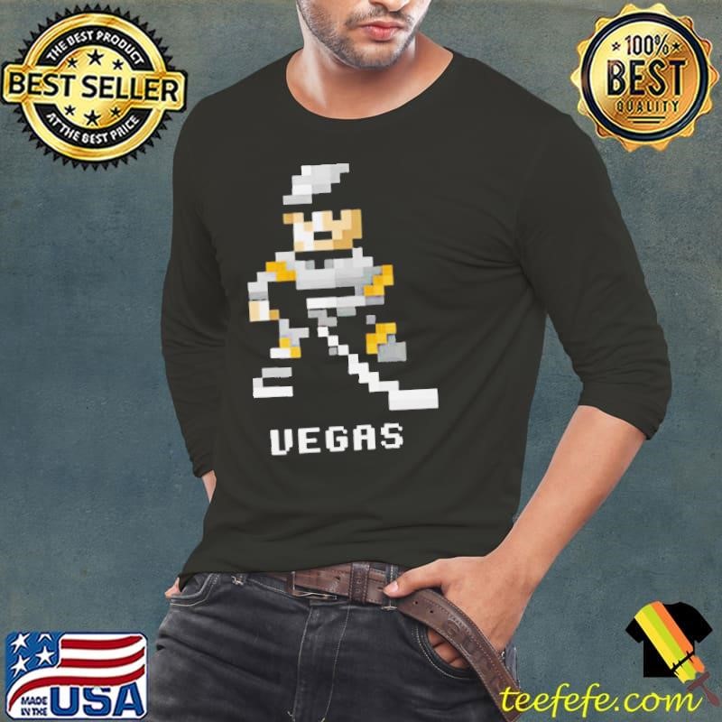 Vegas Hockey 8 bit Long Sleeve Tee