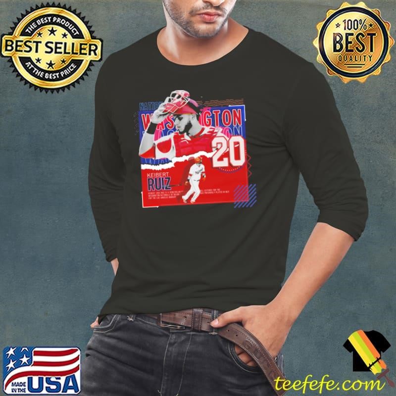 Venezuelan professional baseball catcher keibert ruiz T-Shirt