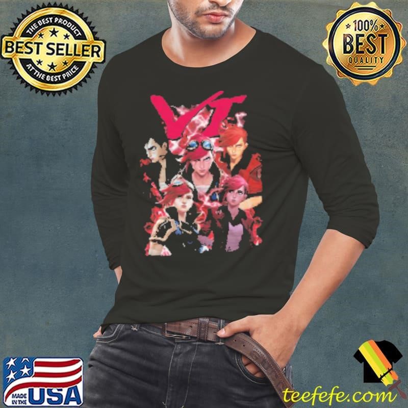 Vi Arcane Vintage League Of Legends Shirt