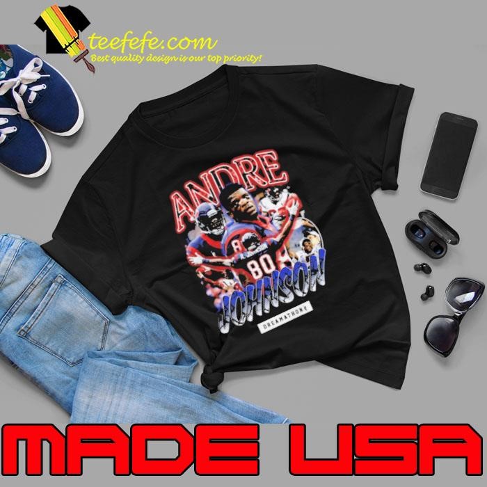 Vintage Andre Johnson Dreams Aj Houston Unisex