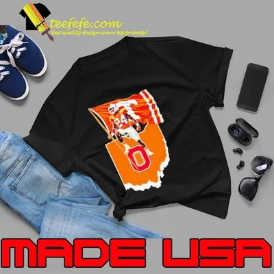 Vols Plan the Flag Ohio Tennessee Volunteers Hunter Barnes shirt