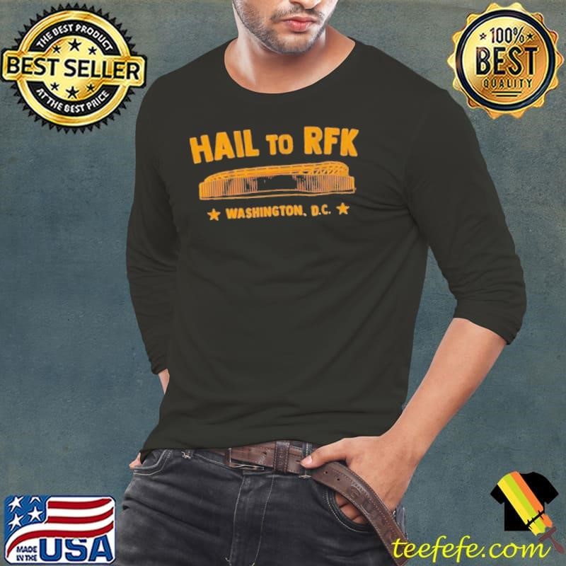 Washington Commanders DC Hail To RFK stars Long Sleeve Tee