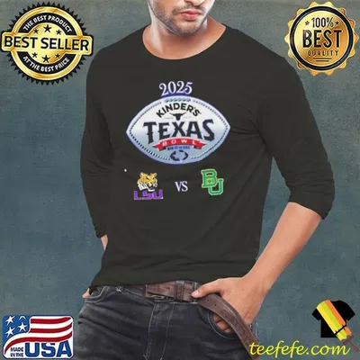 Baylor Bears vs. LSU Tigers 2025 Texas Bowl T Shirt
