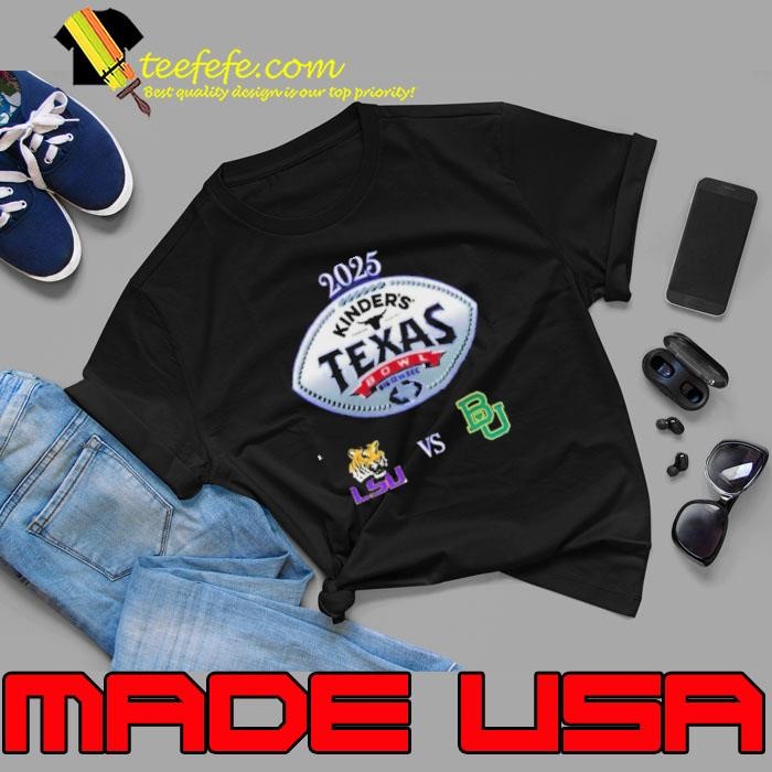 Baylor Bears vs. LSU Tigers 2025 Texas Bowl T Unisex