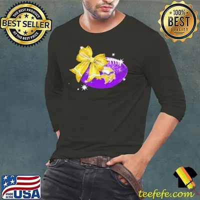 Bow football Minnesota Vikings shirt
