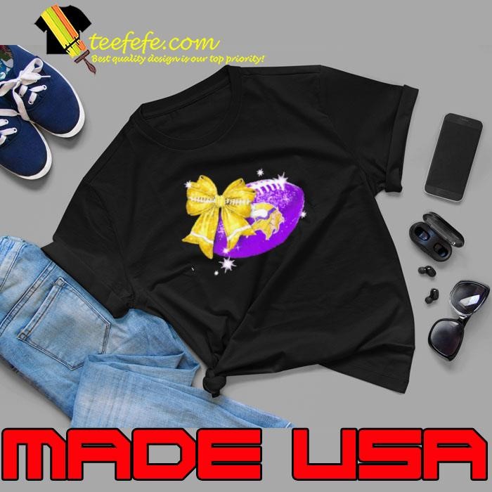Bow football Minnesota Vikings Unisex