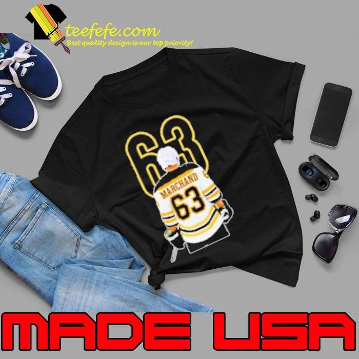 Brad Marchand No. 63 Boston Bruins Hockey Unisex