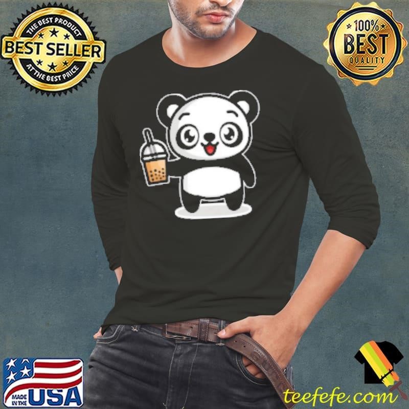 Bubble Boba Tea Kawaii Panda Bear Shirt