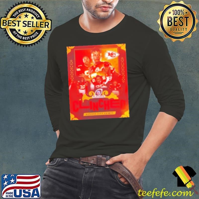Clinched Kansas City Chiefs playoffs starting team Shirt