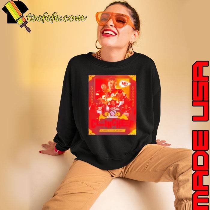 Clinched Kansas City Chiefs playoffs starting team Sweatshirt