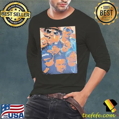 Cool Notorious Big Snoop Dogg Ice Cube Eminem Tupac shirt
