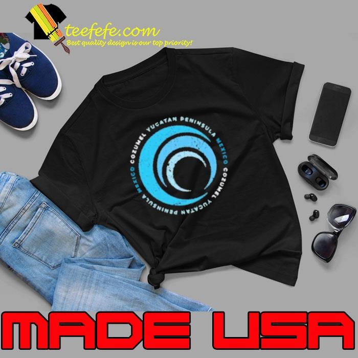 Cozumel Mexico Beach Retro Vintage Wave Unisex