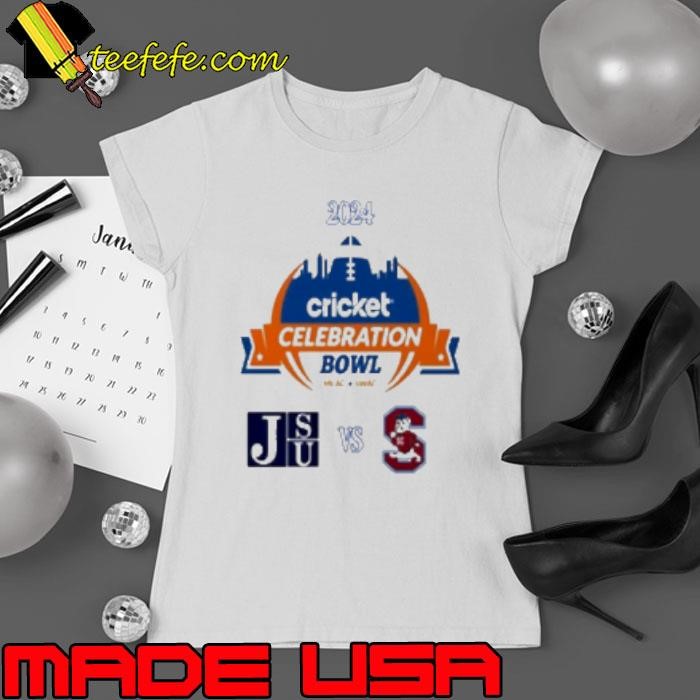 Cricket Celebration Bowl Jackson State vs South Carolina State December 14th 2042 NCAA 2024 2025 College Football Bowl Games Shirt